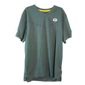 NFL Green Bay Packers NIKE Mens XL Dri-Fit Sport T Shirt On-Field Apparel